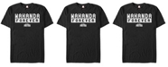 Fifth Sun Marvel Men's Black Panther Bold Wakanda Forever Short Sleeve T-Shirt
